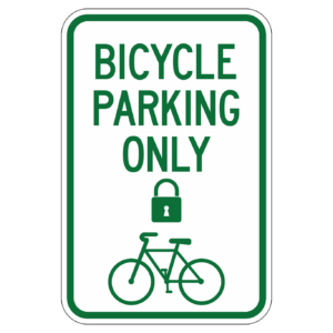 BICYCLE PARKING ONLY 【BSPA02】