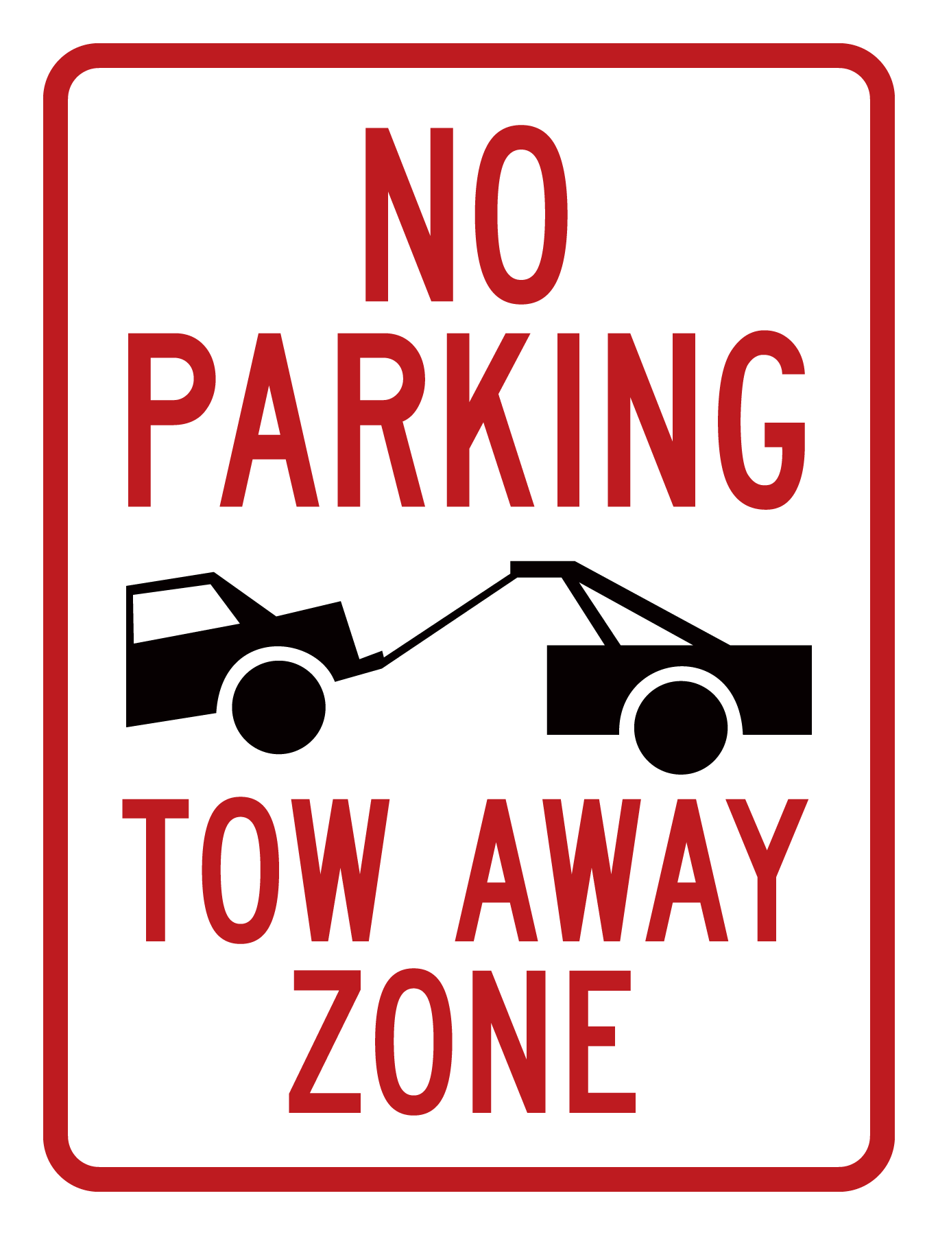 NO PARKING TOW AWAY ZONE 【BSPA04】 | アメリカンデザインの看板で