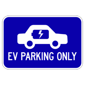 EV PARKING ONLY 【BSPA21】