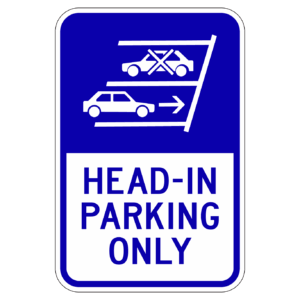 HEAD-IN PARKING ONLY【BSPA30】