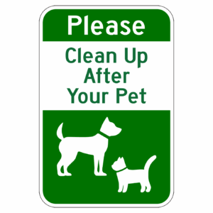 Please Clean Up After Your Pet 【BSPE06】