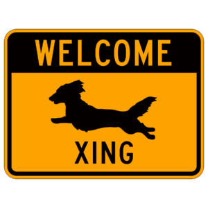 WELCOME XING 18”×24”【BSPE10-1】