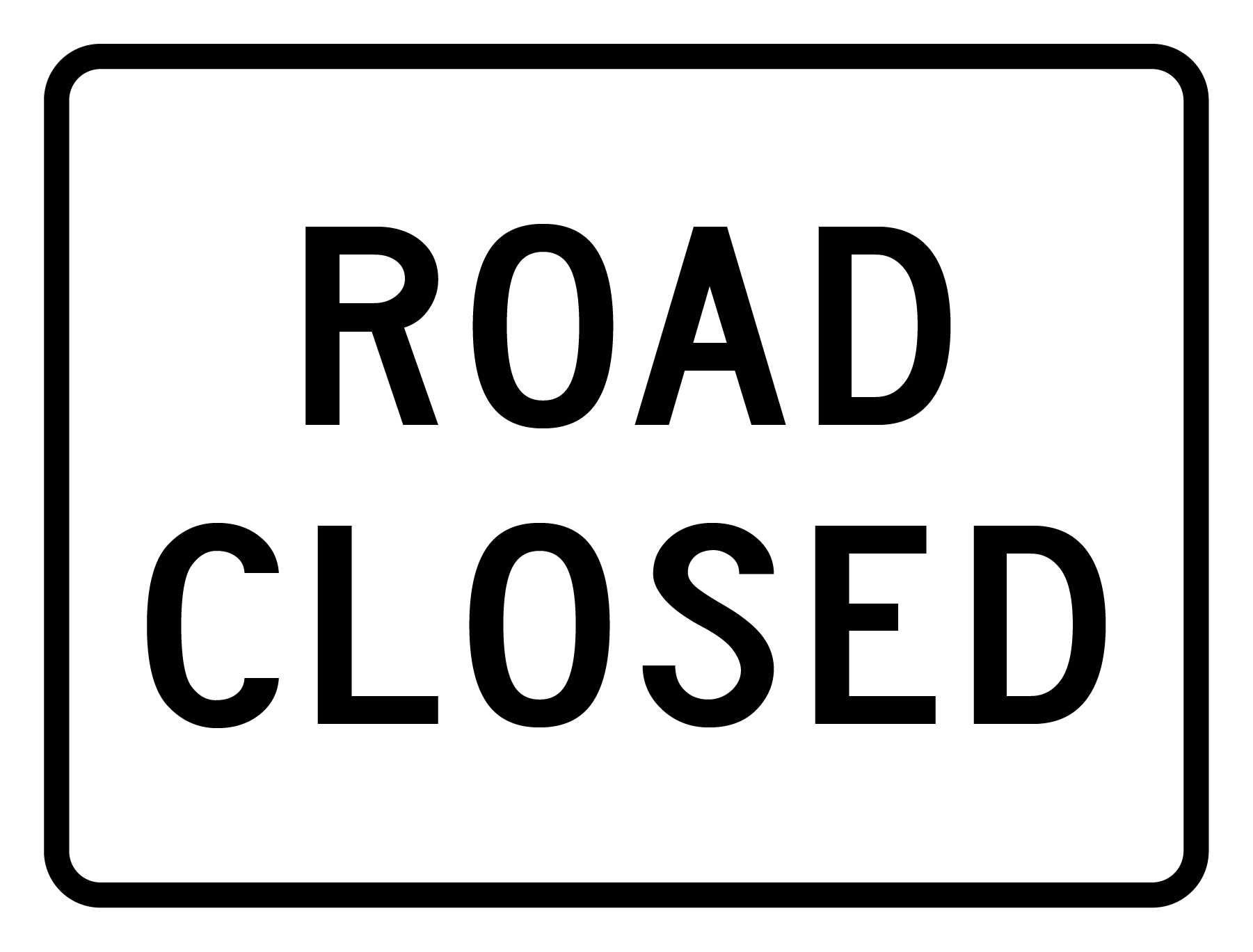 ROAD CLOSED【BSRT10】 | アメリカンデザインの看板で、あなたの