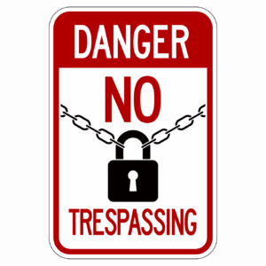 DANGER NO TRESPASSING【BSSE02】
