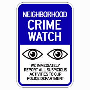 NEIGHBORHOOD CRIME WATCH【BSSE07】