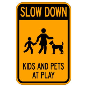 SLOW DOWN KIDS AND PETS AT PLAY【BSSP06】