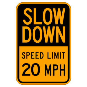 SLOW DOWN SPEED LIMIT【BSSP10】