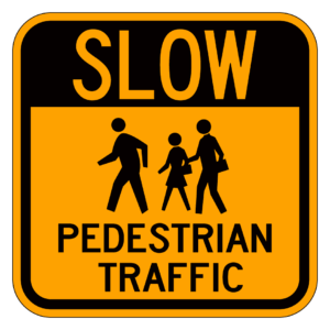 SLOW PEDESTRIAN TRAFFIC【BSSP18】