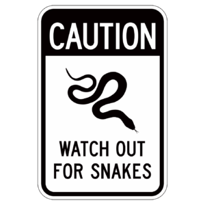 CAUTION WATCH OUT FOR SNAKES【BSOL04】カラー
