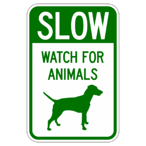 SLOW WATCH FOR ANIMALS 【BSPE01】カラー