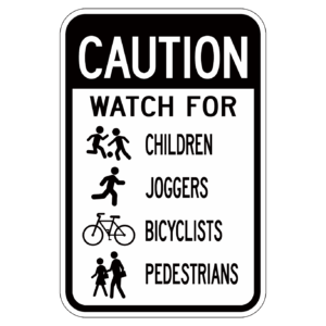 CAUTION WATCH FOR PEOPLE【BSSP01】カラー