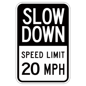 SLOW DOWN SPEED LIMIT【BSSP10】 カラー