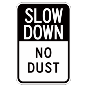 SLOW DOWN  NO DUST【BSSP14】カラー