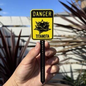 オリジナル プランツタグ 『チタノタ』