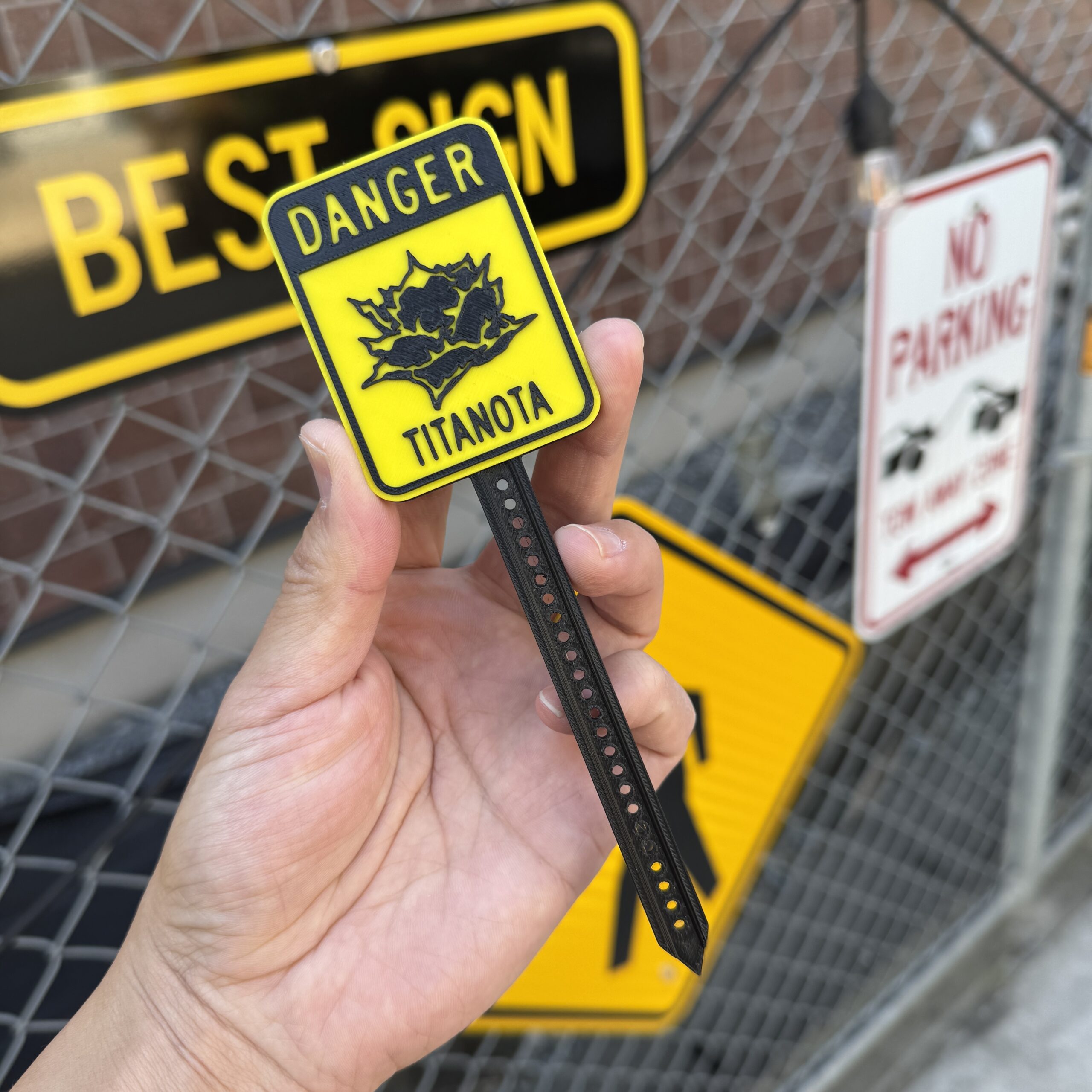 オリジナル プランツタグ 『チタノタ』 - 画像 (2)