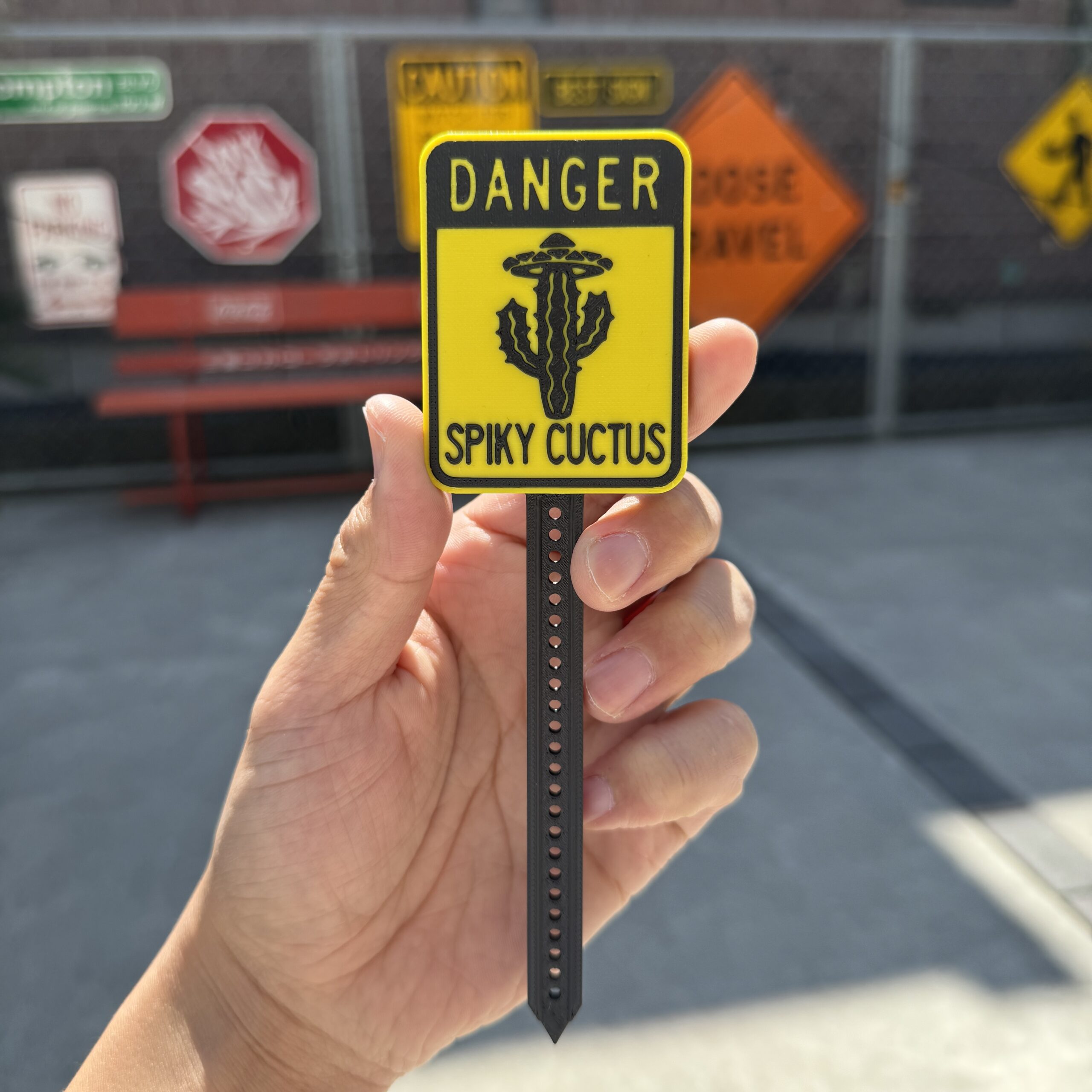 オリジナルプランツタグ 『カクタス』(サボテン)